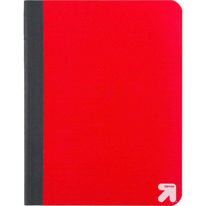 Photo 1 of College Ruled Red Composition Notebook 
