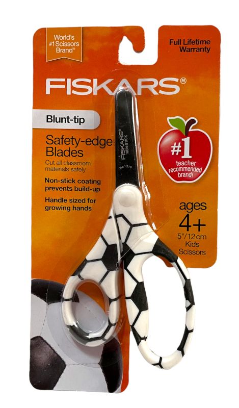 Photo 1 of Fiskars Blunt-tip 5" Safety Edge Scissors Ages 4+
