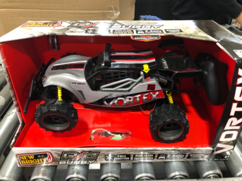 Photo 2 of New Bright 1:14 R/C Full Function USB Buggy - Vortex Silver
