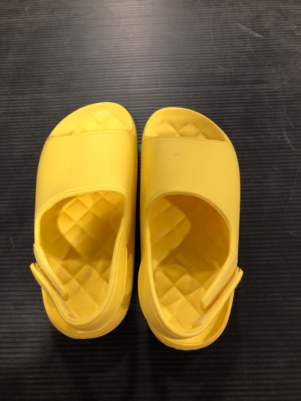 Photo 3 of Cat & Jack Yellow Foam Shoes 11