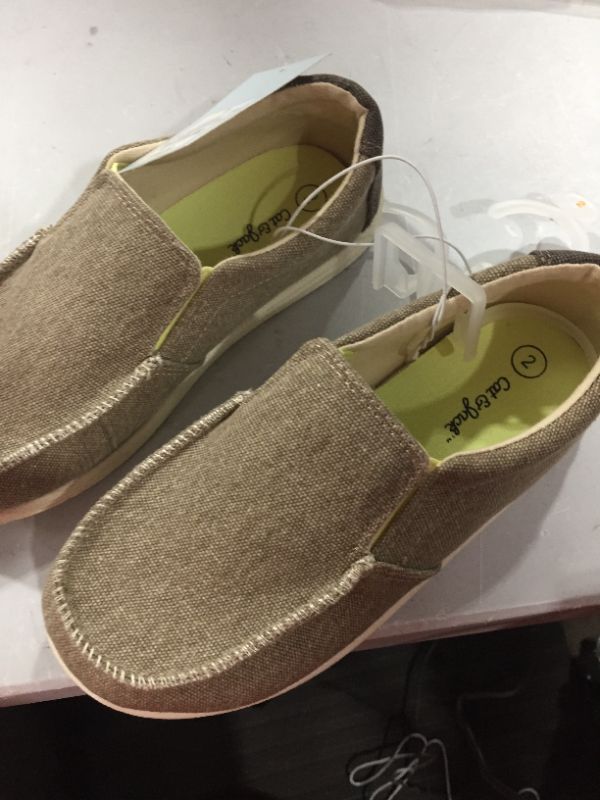 Photo 2 of Boys' Bergen Slip-On Sneakers - Cat & Jack™ Tan
SZ 2
