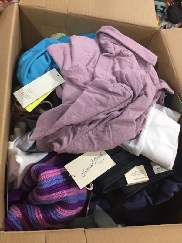 Photo 2 of BIG BOX LOT OF TARGET BRAND CLOTHES (VARIOUS SIZES)