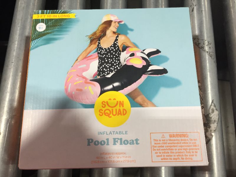 Photo 2 of 3ft 10in Long Sun Squad Dog Doughnut Pool Float