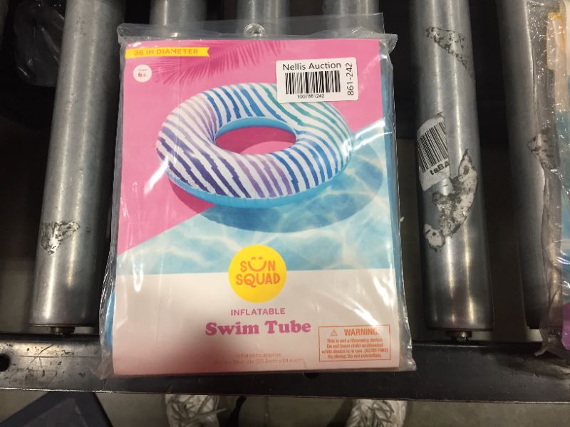 Photo 2 of Blue Striped Ring Tube - Sun Squad 2 Pack