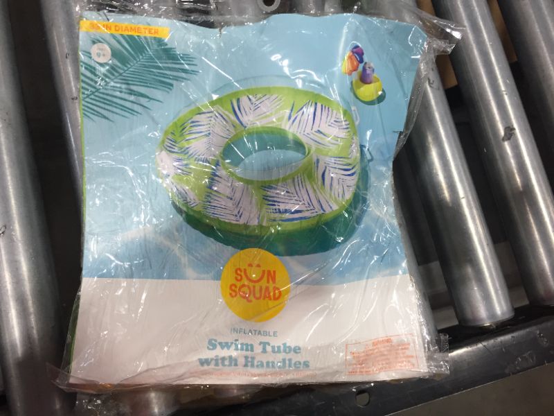 Photo 1 of 33" swim tube tropical handled 2 Pack