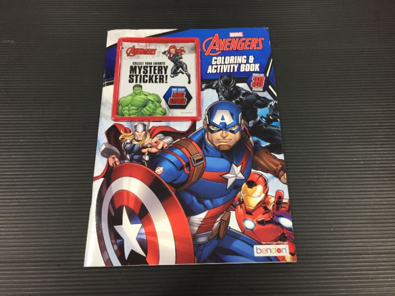 Photo 2 of Avengers Mystery Sticker Book - Target Exclusive Edition