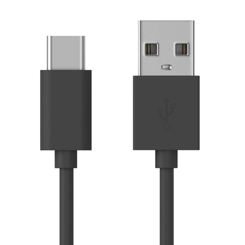 Photo 1 of Just Wireless 6' TPU Type-C to USB-a Cable - Gray
