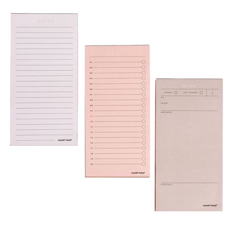 Photo 1 of Essential Composition Notepad Set Blush - russell+hazel

