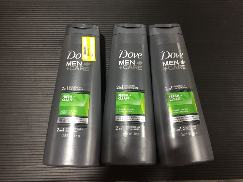 Photo 2 of 2 in 1 Shampoo and Conditioner Fresh and Clean with Caffeine PACK OF 3