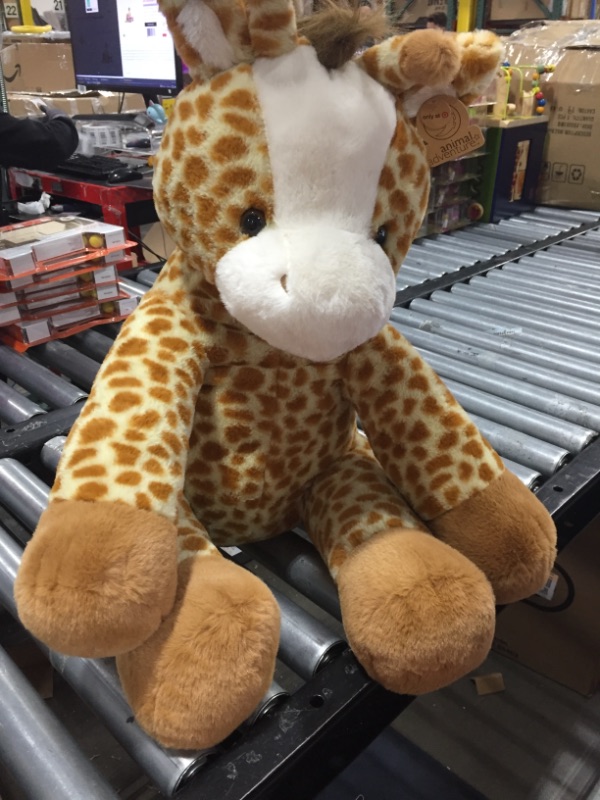 Photo 2 of Animal Adventure Wild Jungle Jumbo Giraffe Stuffed Animal