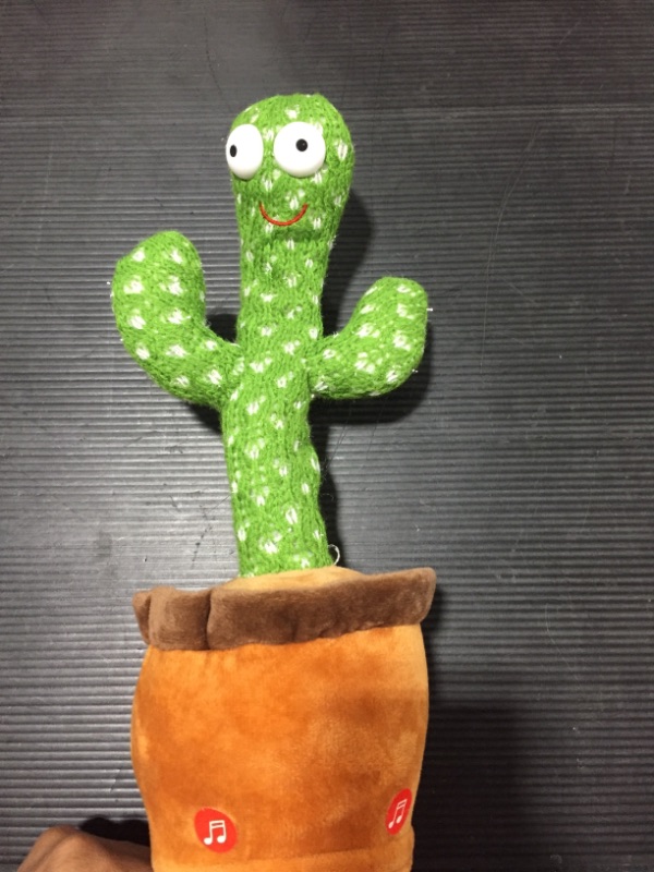 Photo 2 of Dancing Cactus Toy Talking Singing Plush Toy 