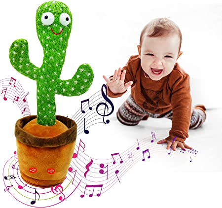 Photo 1 of Dancing Cactus Toy Talking Singing Plush Toy 