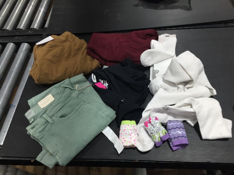 Photo 1 of Assorted Clothing Box Lot - Assorted Sizes and Styles