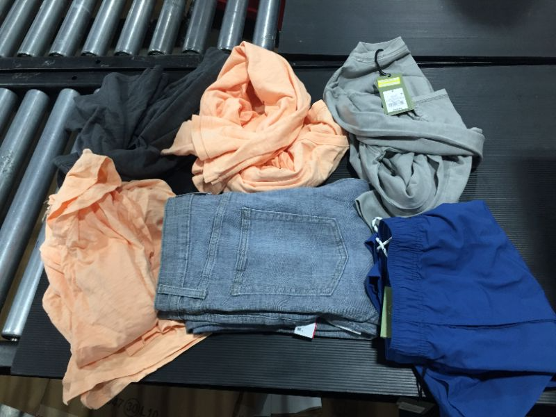 Photo 1 of Assorted Clothing Box Lot - Assorted Sizes and Styles
