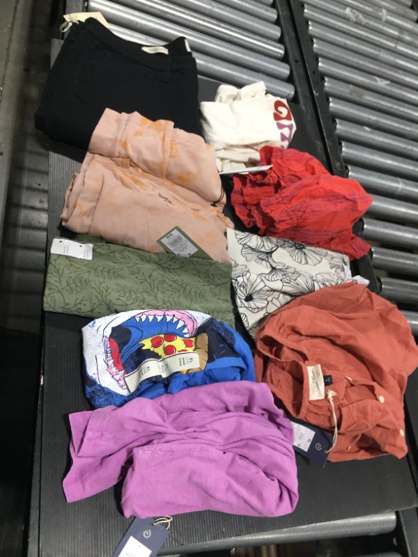 Photo 1 of Assorted Clothing Box Lot - Assorted Sizes and Styles