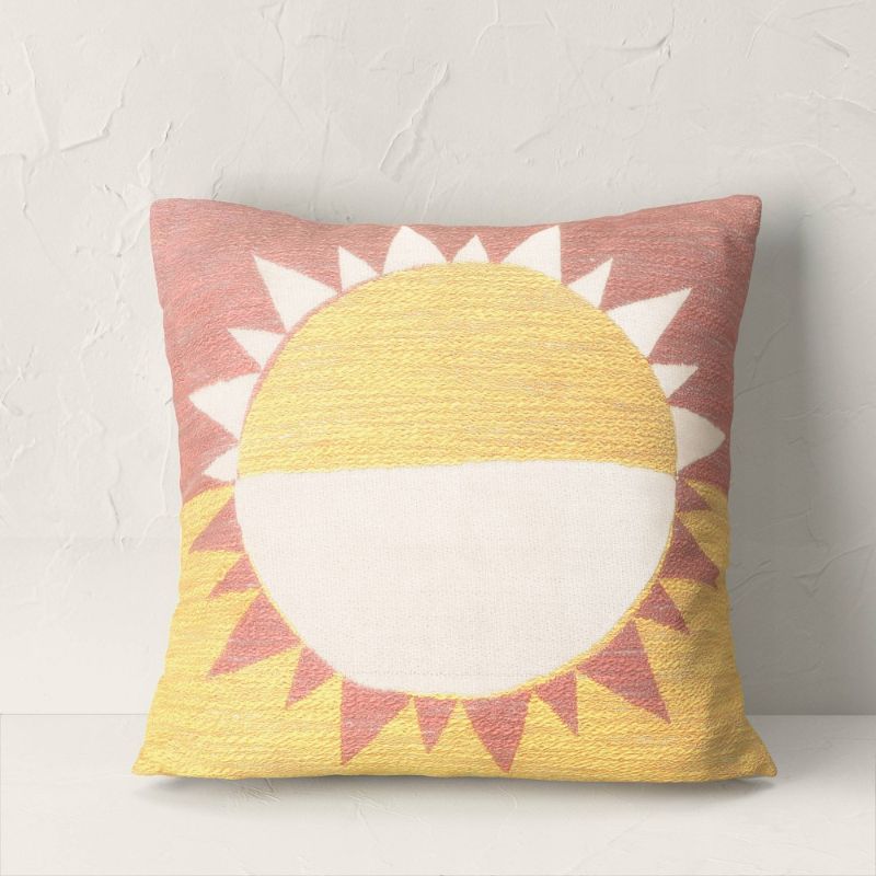 Photo 1 of 2 Sun Indoor/Outdoor Throw Pillows Light Pink - Opalhouse™ Designed with Jungalow™
