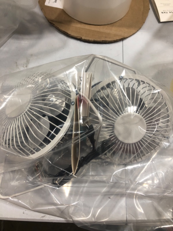 Photo 1 of DESK FANS WHITE
2 PACK