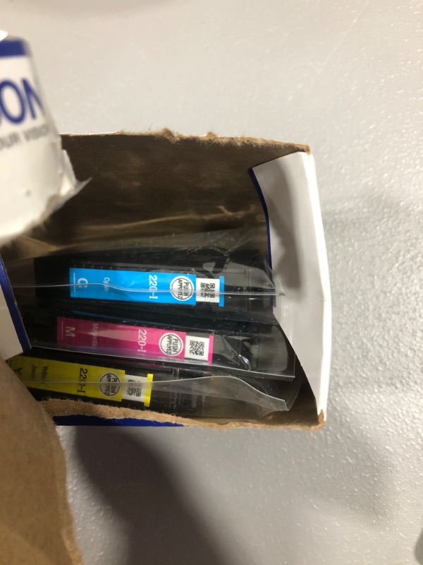 Photo 1 of Epson 220 DURABrite Color Multi-Pack Ink Cartridges (1840705)

