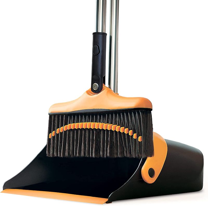 Photo 1 of Broom and Dustpan Set With Long Handle