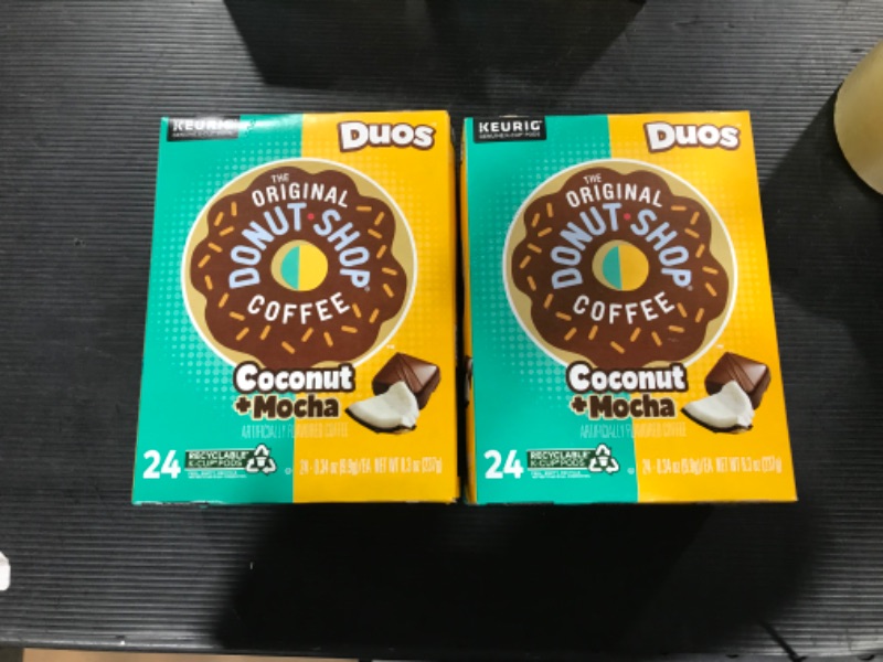 Photo 2 of 2 BOXES OF The Original Donut Shop Coffee K-Cups, Coconut Mocha, Medium Roast, 24 K-Cups
