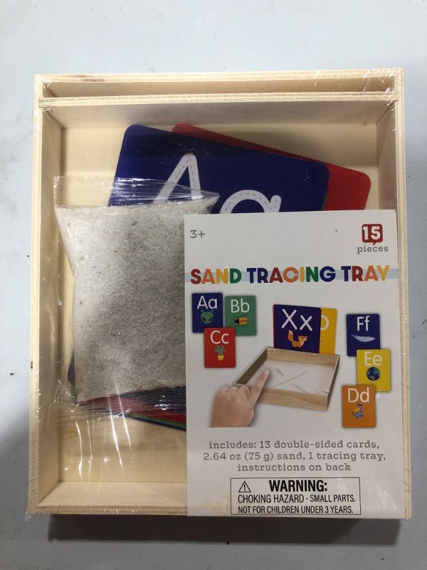 Photo 1 of 15 Pc Sand Tracing Tray Educational Learning Toy Learn & Play