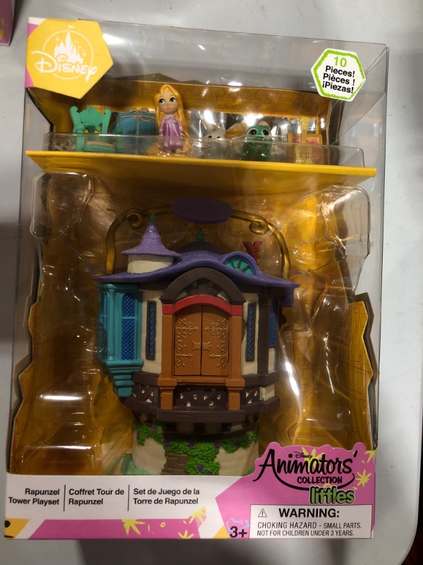 Photo 2 of Disney Animators' Collection Littles Rapunzel Tower Playset