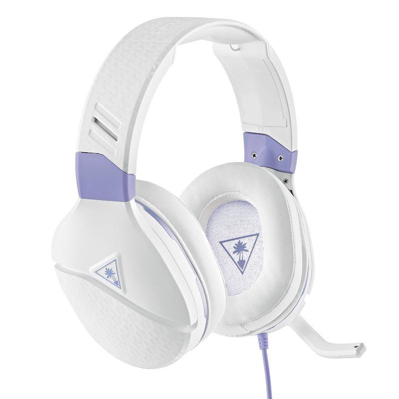 Photo 1 of Turtle Beach Recon Spark Wired Gaming Headset for Nintendo Switch/Xbox One/Series X|S/PlayStation 4/5 - White/Purple

