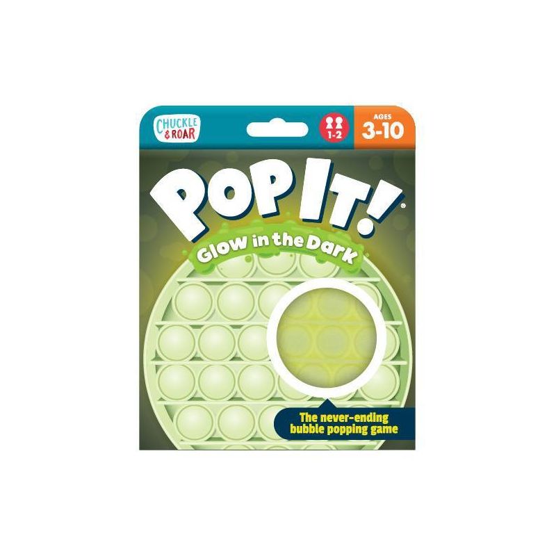 Photo 1 of Chuckle & Roar Pop It! Fidget and Sensory Game - Glow In The Dark

