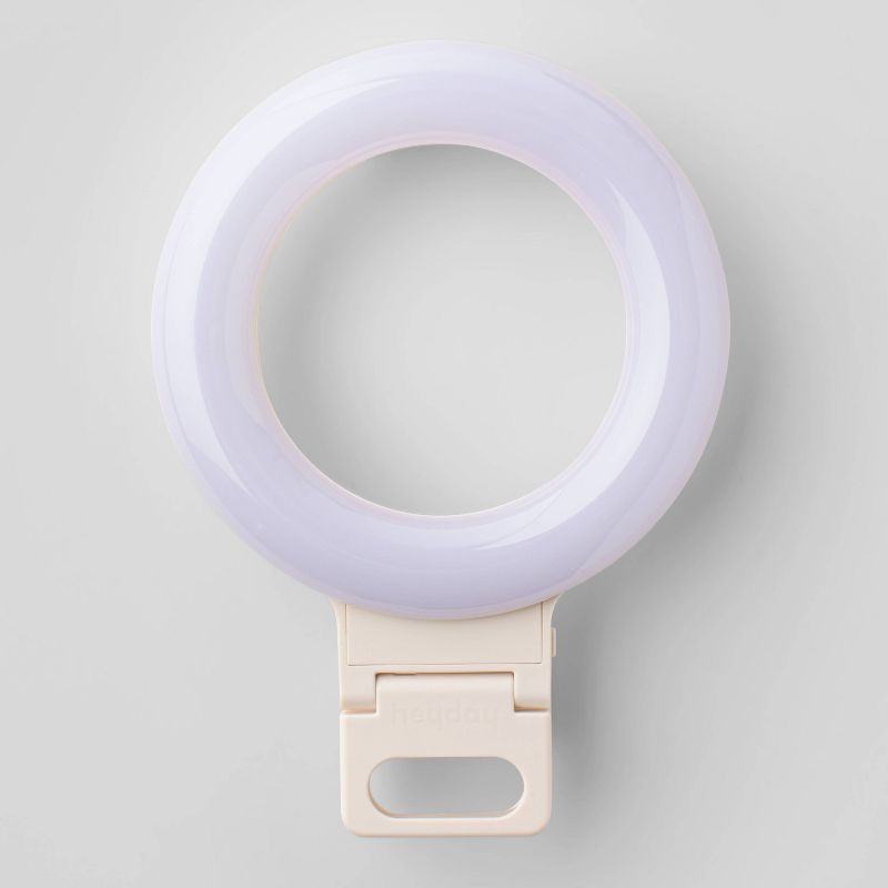 Photo 1 of heyday™ Clip-On Conference Ring Light - Stone White

