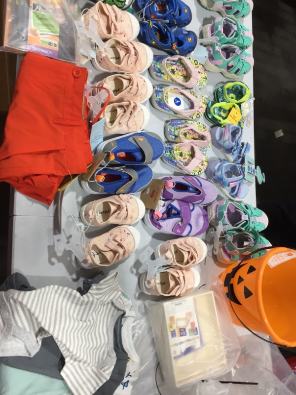 Photo 1 of BUNDLE OF TODDLER SHOES SIZES VARY