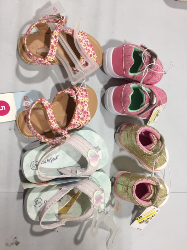 Photo 1 of BUNDLE OF TODDLER SHOES SIZE 4 & 5 M