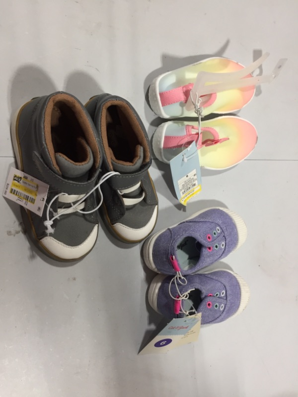 Photo 1 of BUNDLE OF TODDLER SHOES SIZE 6, 8