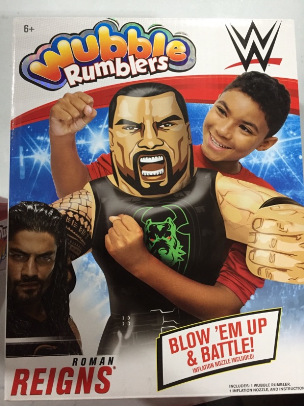Photo 2 of Wubble Rumblers WWE - Roman Reigns
**NEW**