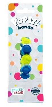 Photo 1 of Chuckle & Roar Pop It! Green & Blue Band Fidget & Sensory Toy Bracelet