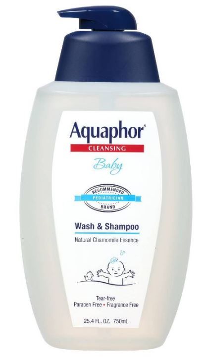Photo 1 of 2 Counts Of Aquaphor Unscented Baby Wash and Shampoo - 25.4oz