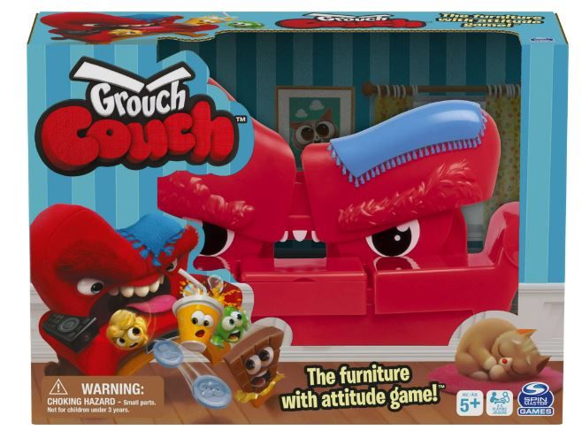 Photo 1 of Grouch Couch Furniture with Attitude Popular Funny Fast-Paced Board Game with Sounds for Families and Kids Ages 5 and up