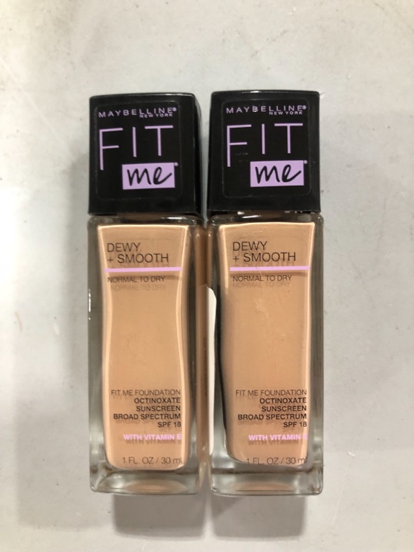 Photo 2 of 2 Maybelline Fit Me Dewy + Smooth Foundation SPF 18 - 1 fl oz