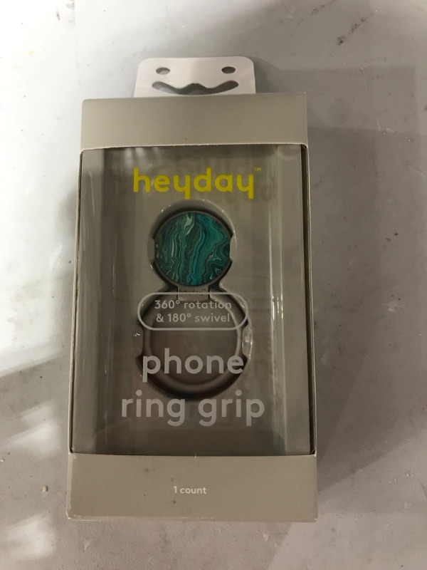 Photo 2 of Heyday Cell Phone Ring Holder - Cool Marble
