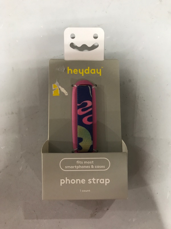 Photo 2 of Heyday Cell Phone Flat Strap - Vibrant Retro

