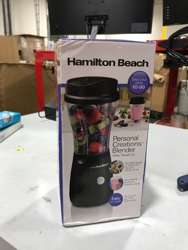 Photo 1 of Hamilton Beach 51146 Personal Creations - Blender - 14 oz - black