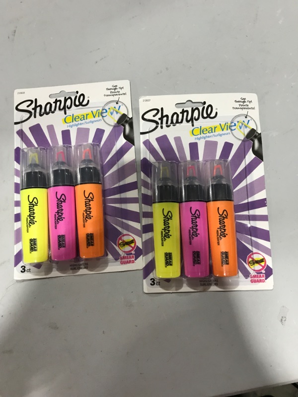 Photo 2 of Sanford Sharpie 3PK Highlighter - Quantity 2pk