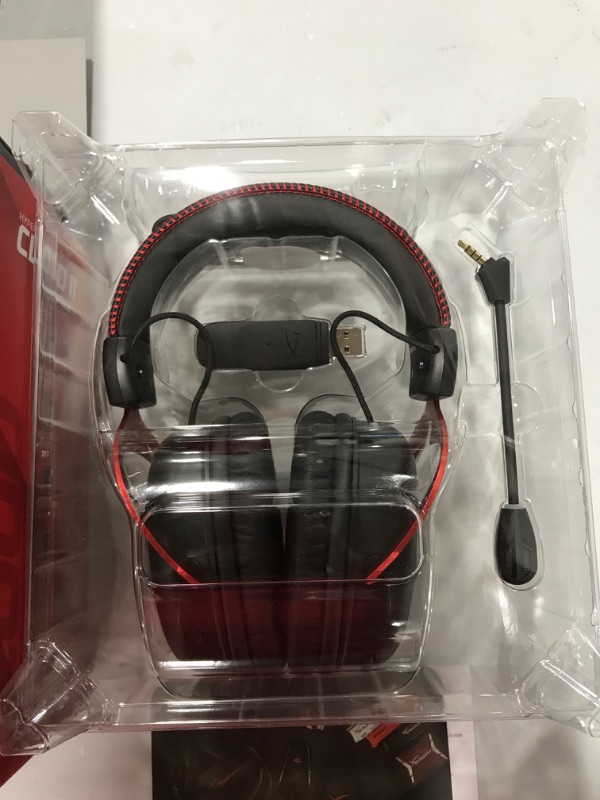 Photo 3 of HyperX Cloud II Over-Ear Wireless Gaming Headset - Black & Red