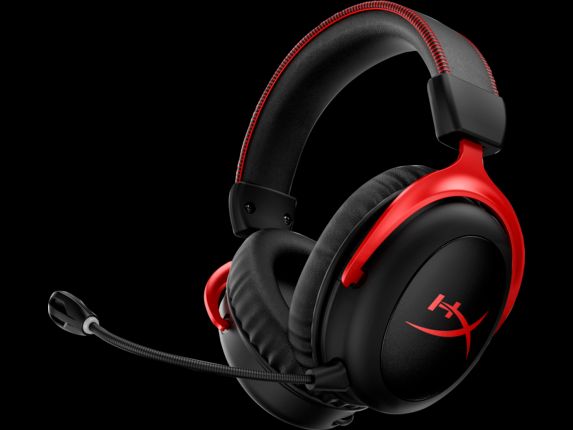 Photo 1 of HyperX Cloud II Over-Ear Wireless Gaming Headset - Black & Red