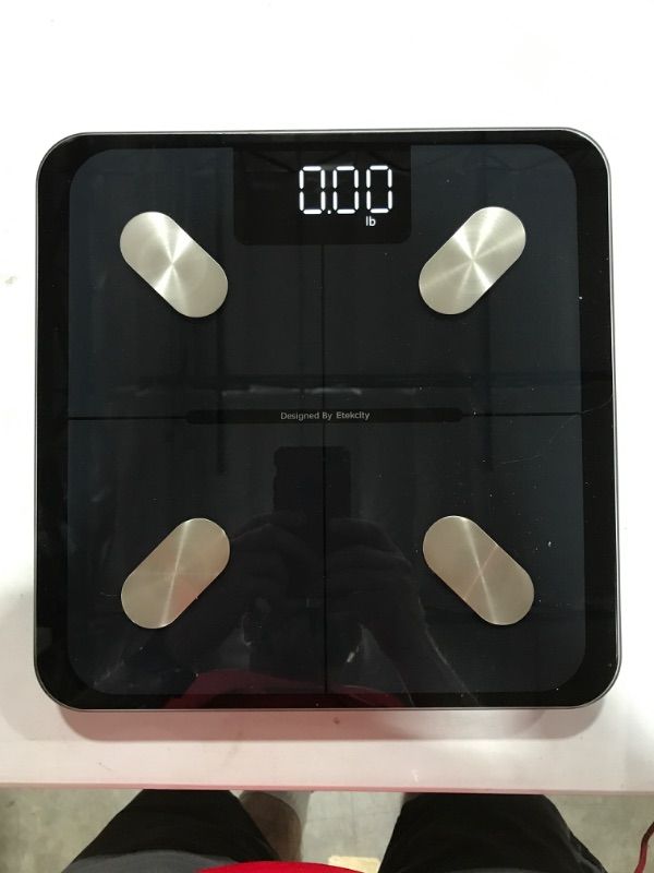 Photo 2 of Etekcity Smart Scale for Body Weight and Fat, FSA HSA Approved Accurate to 0.05lb/0.02kg Digital Bathroom Weighing Machine for people's Muscle BMI, Bluetooth Electronic Body Composition Monitor
