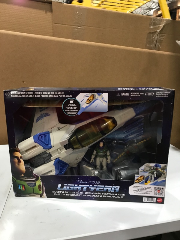 Photo 2 of Disney Pixar Lightyear Blast  Battle XL-15 20 Long Spaceship