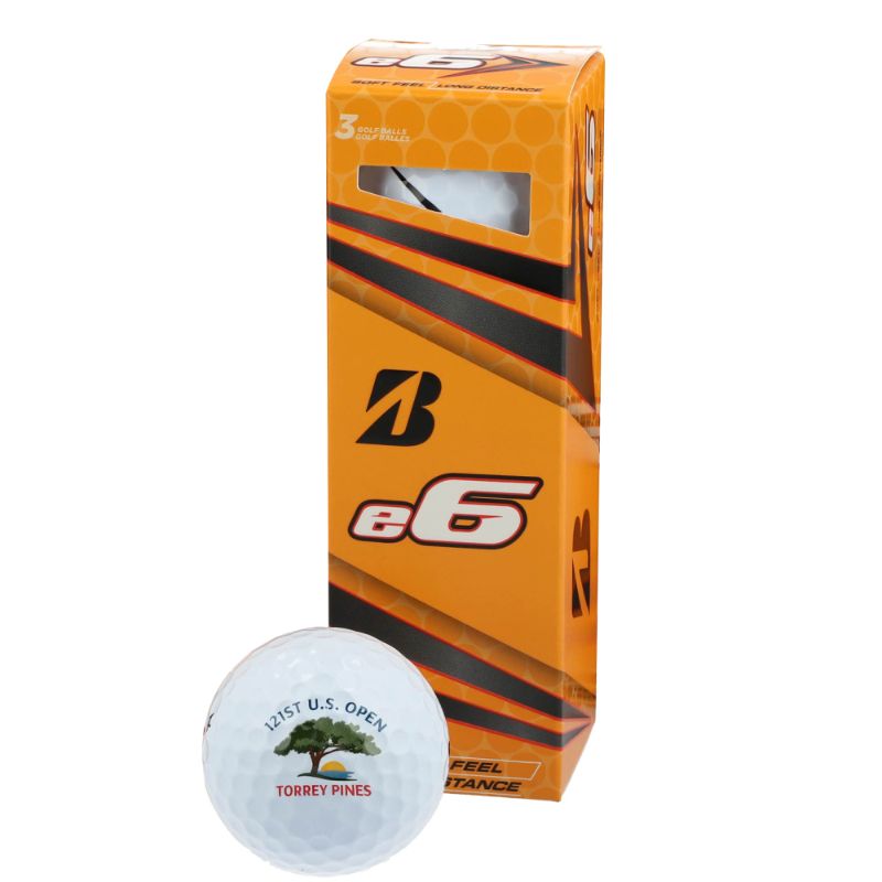 Photo 1 of 2021 U.S. Open Bridgestone E6 Golf Ball 3-Pack
