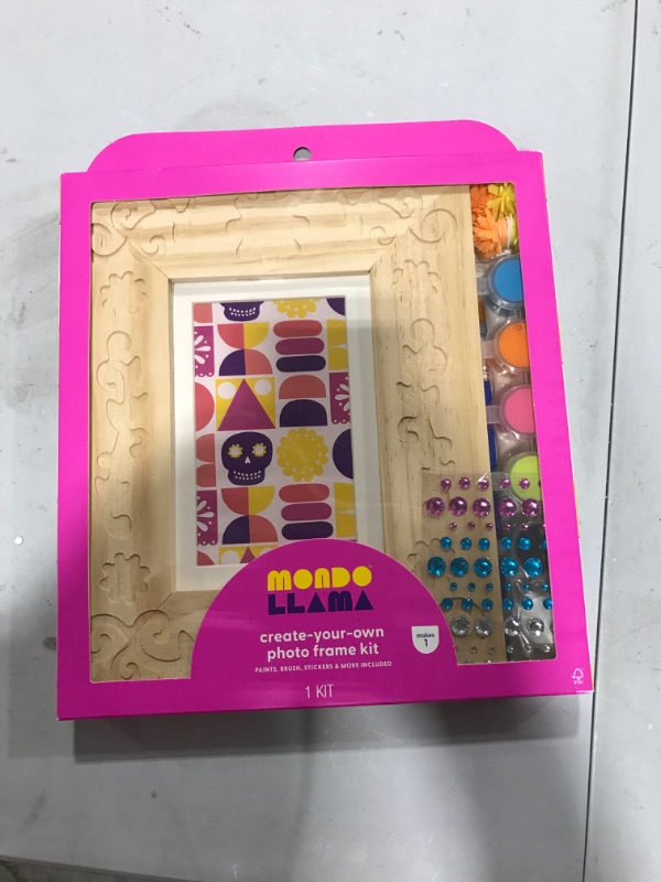 Photo 1 of Da de Muertos Picture Frame Kit - Mondo Llama