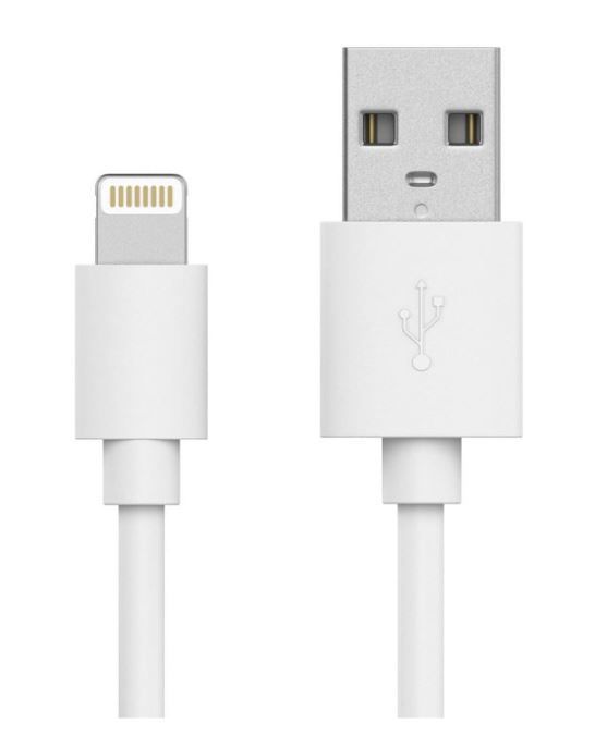 Photo 1 of Just Wireless 6' Lightning to USB-a Cable - White