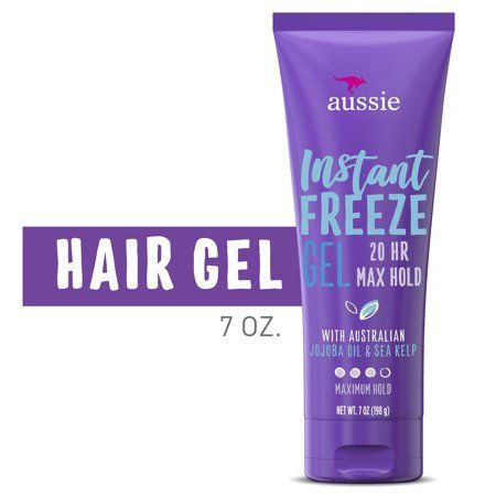 Photo 1 of Aussie Instant Freeze Hair with Jojoba Oil & Sea Kelp Gel - 7.0 Oz