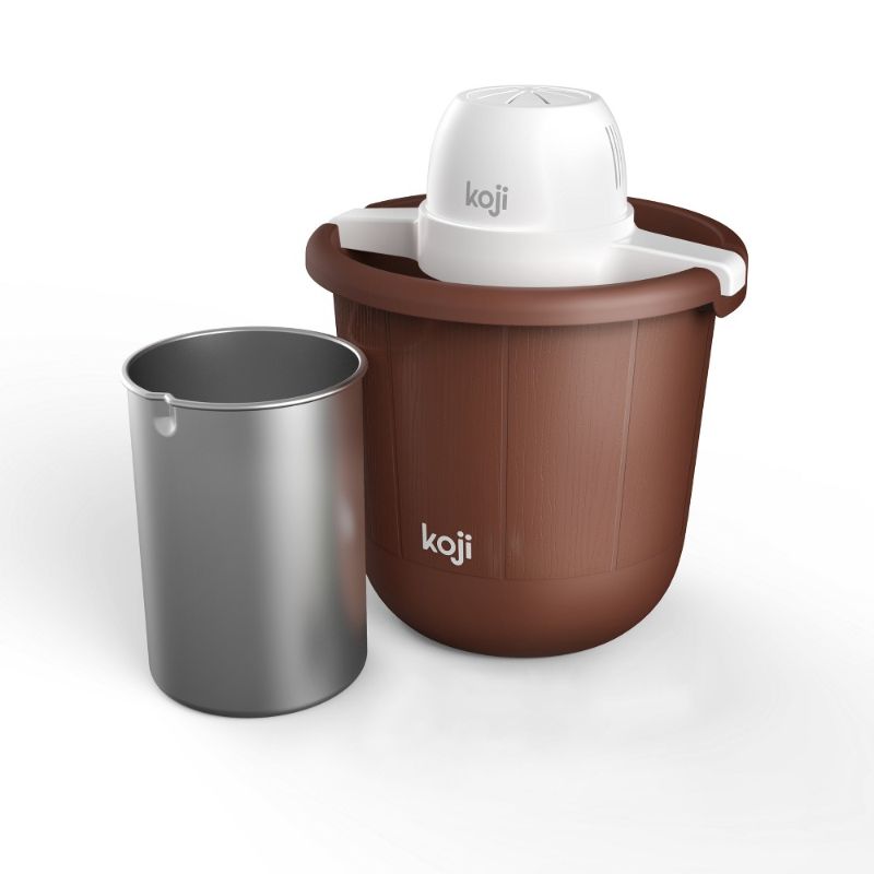 Photo 1 of Koji 4qt Bucket Ice Cream Maker - Brown
